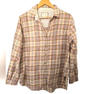 American Eagle Outfitters Textured Button Down Shirt Size Small